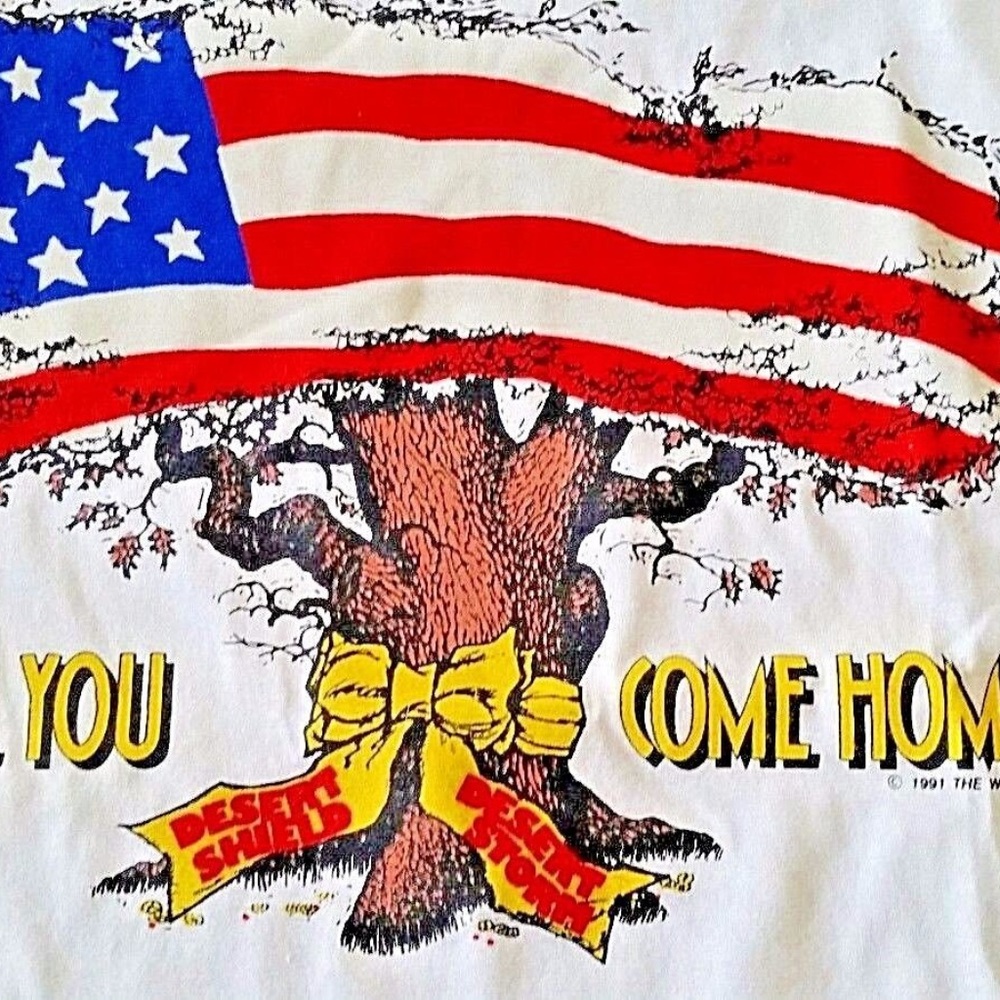 Operation Desert Shield/Storm Vintage 1991 Tshirt - Picture 2 of 3